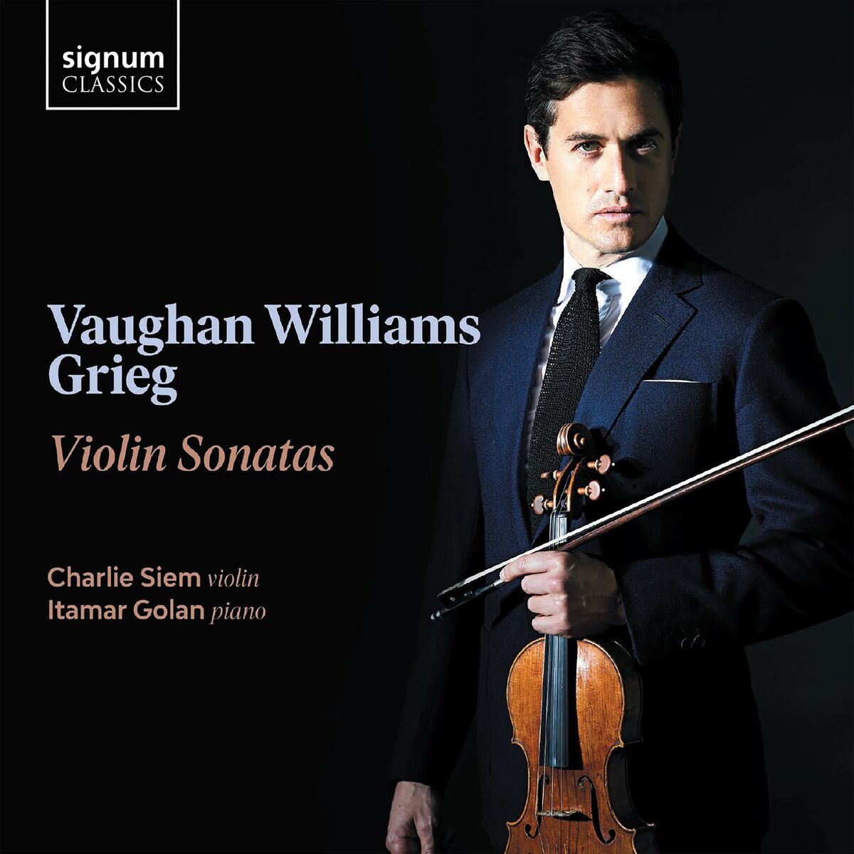 Album cover of Vaughan Williams and Grieg: Violin Sonatas