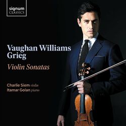 Cover of Vaughan Williams and Grieg: Violin Sonatas