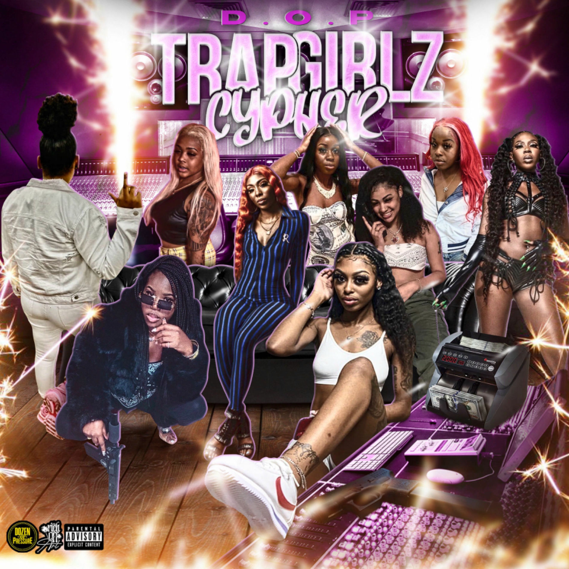 Album cover of D.O.P Trapgirlz Cypher