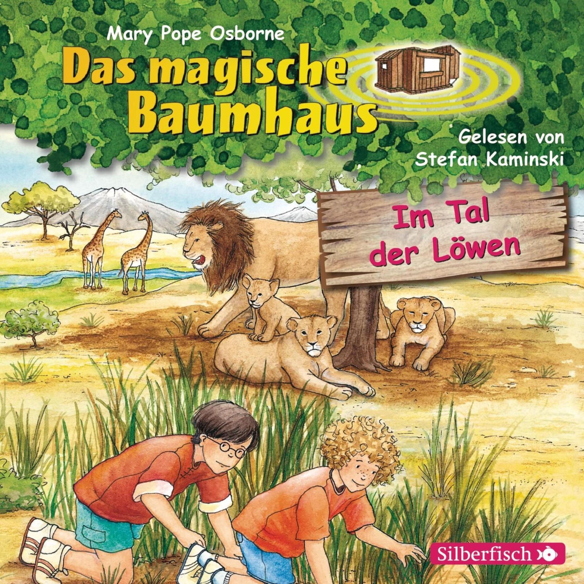 Album cover of Im Tal der Löwen (Das magische Baumhaus 11)