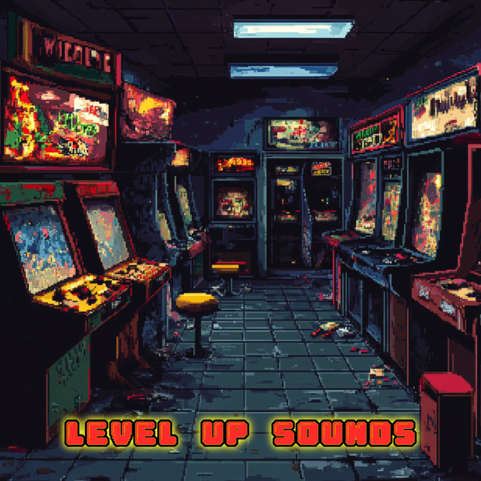 Album cover of 16-Bit Arcade Vibes: Retro Pixel Beats for Gaming, Focus, and Chillwave Relaxation