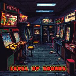 Cover of 16-Bit Arcade Vibes: Retro Pixel Beats for Gaming, Focus, and Chillwave Relaxation