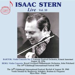 Cover of Isaac Stern, Vol. 10 (Live)