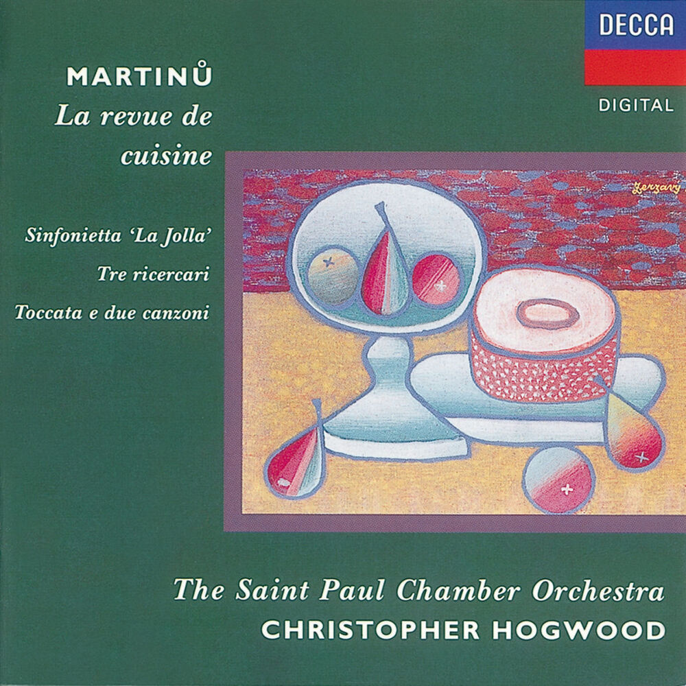 Picture of Martinu: Sinfonietta 'La Jolla'/La revue de cuisine, etc.