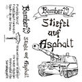 Stiefel auf Asphalt