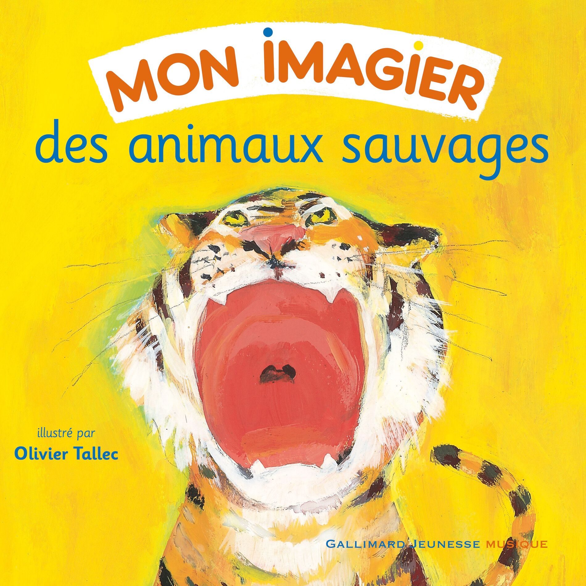 Album cover of Mon imagier des animaux sauvages