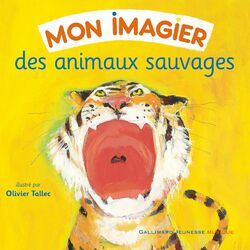 Cover of Mon imagier des animaux sauvages