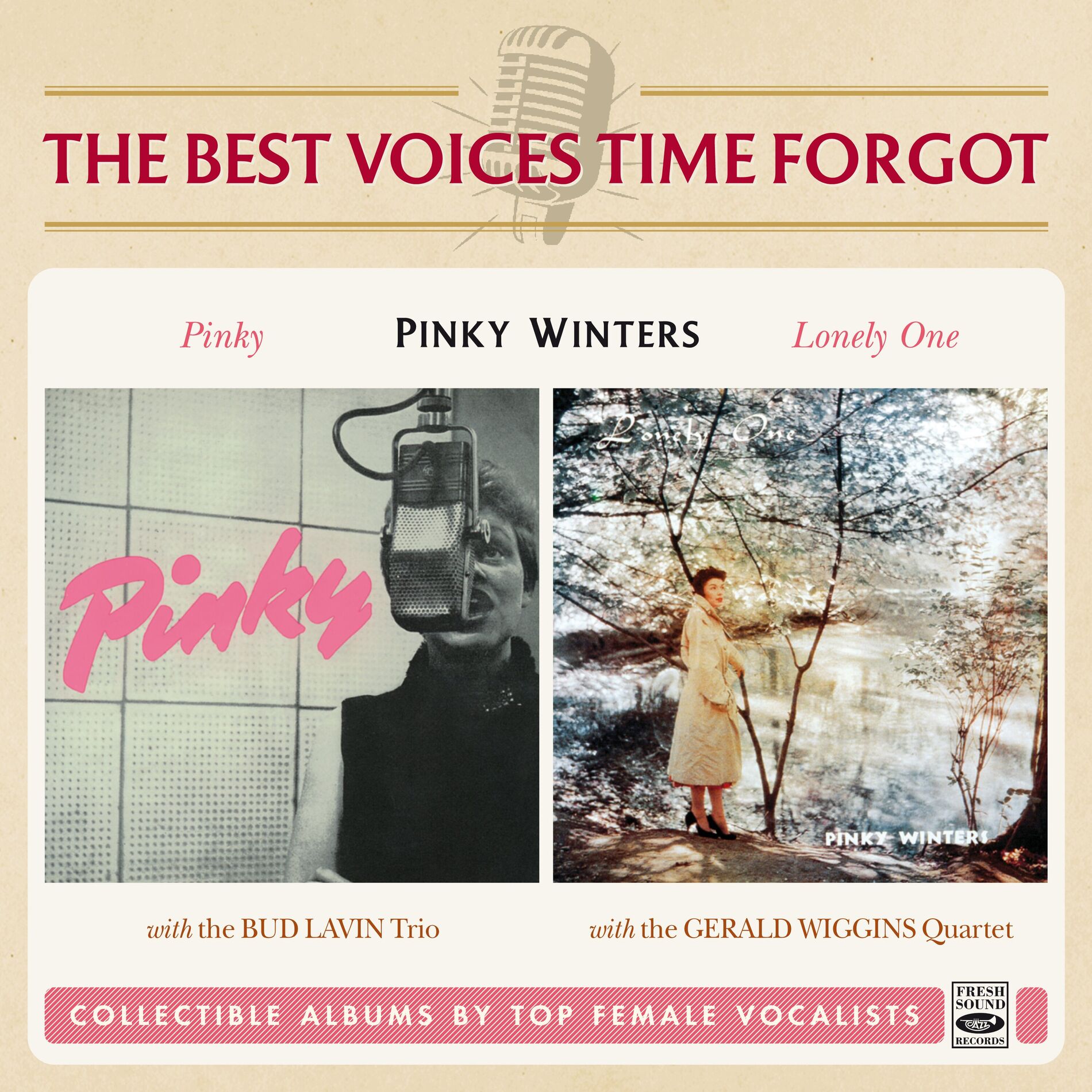 Album cover of The Best Voices Time Forgot. Pinky + Lonely One (Remastered)