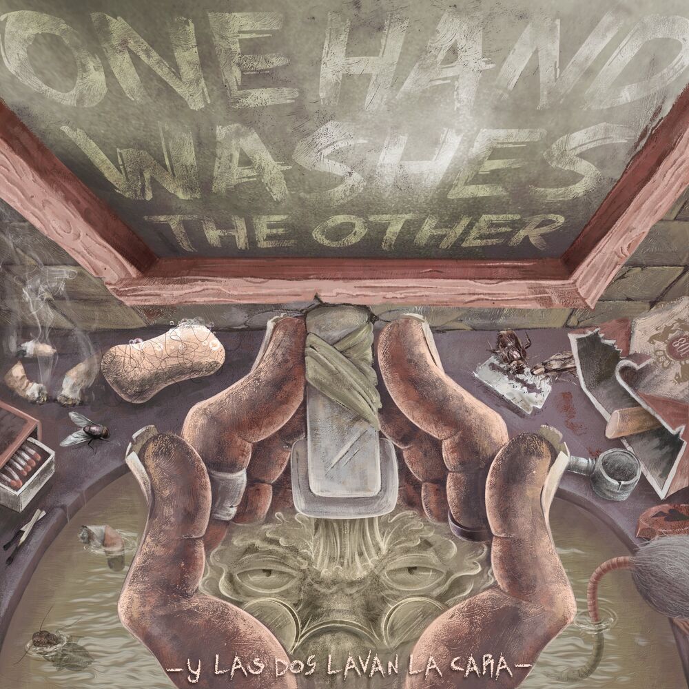 Picture of One Hand Washes The Other & las Dos Lavan la Cara