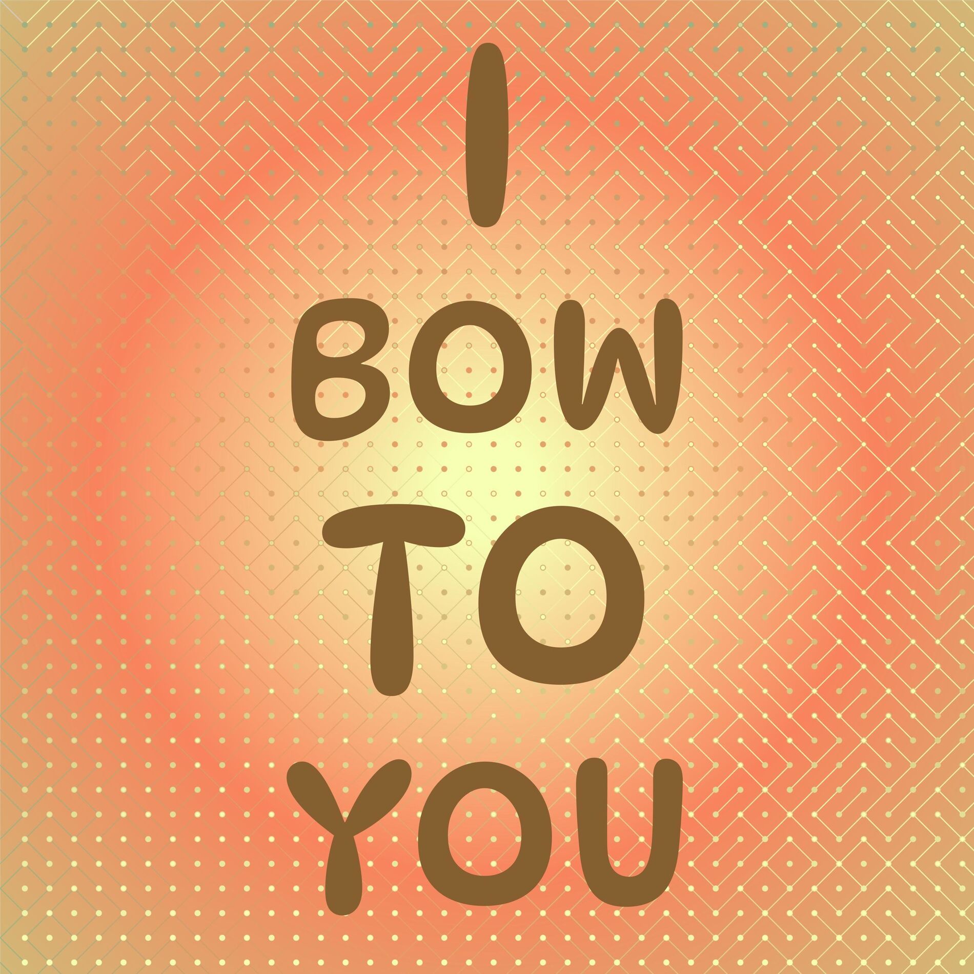 Album cover of I Bow To You