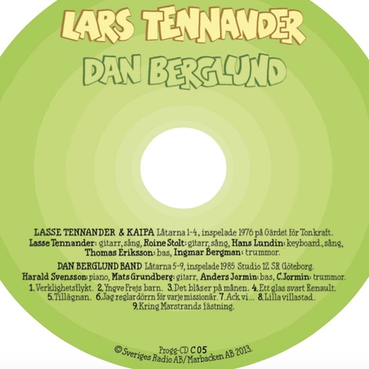 Album cover of Progglådan Box C: Folkprogg & Sjungande låtskrivare