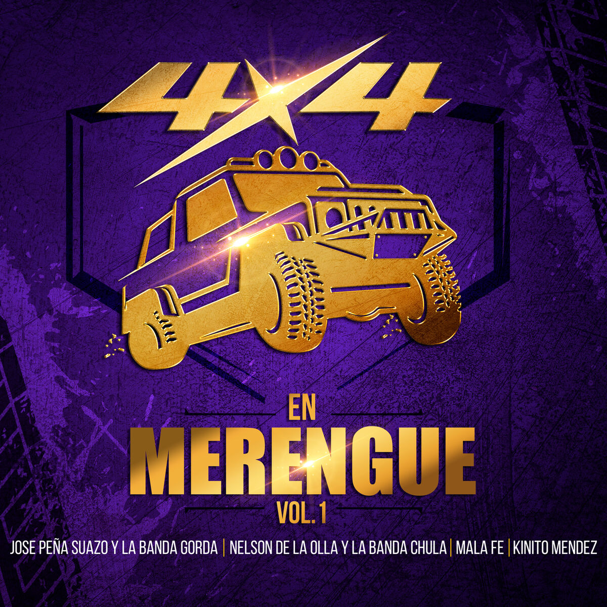Album cover of 4x4 en Merengue, Vol. 1