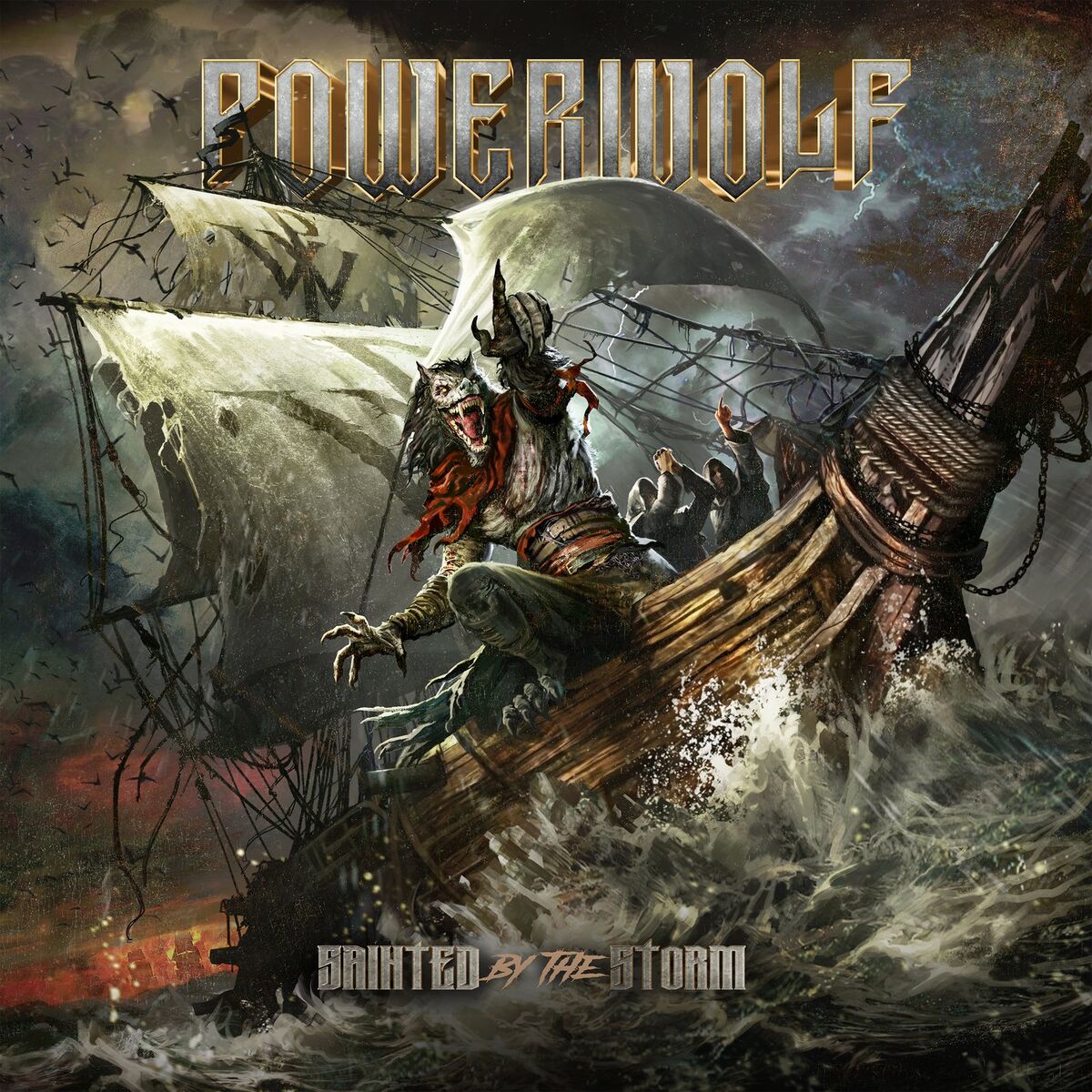 Album cover of Sainted by the Storm