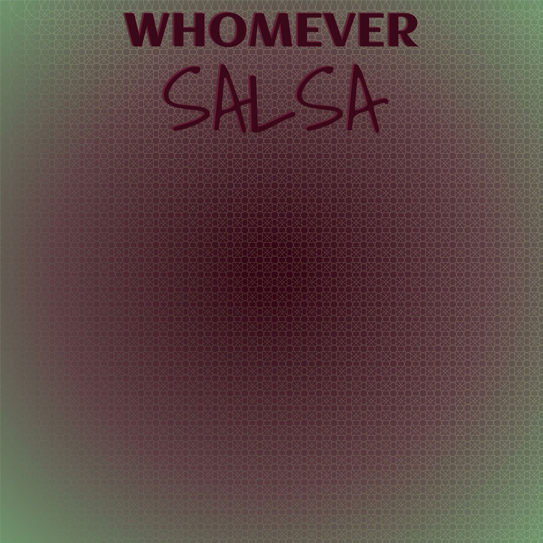 Album cover of Whomever Salsa