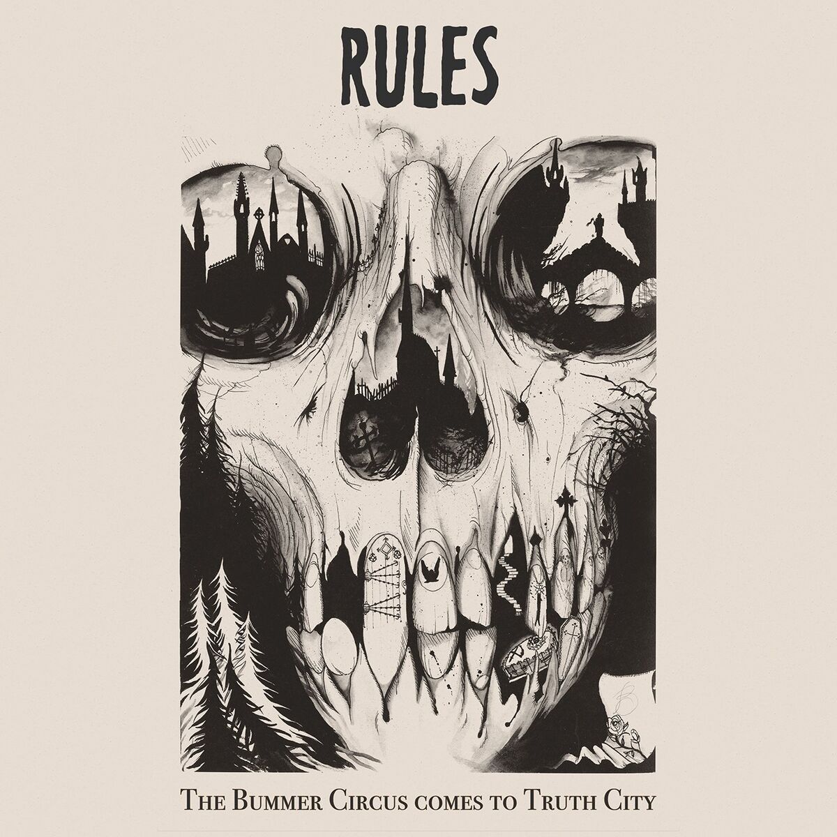 Album cover of The Bummer Circus Comes to Truth City