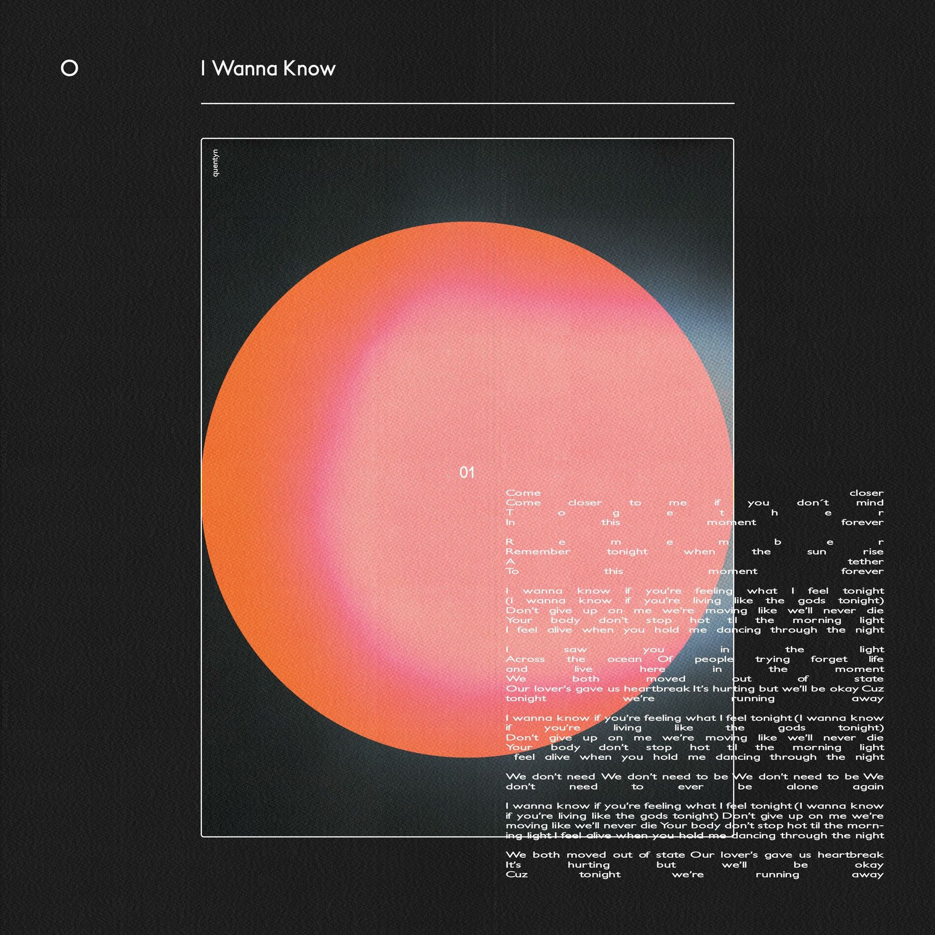 Album cover of I Wanna Know