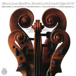 Cover of Music from Marlboro: Mendelssohn Quintets Opp. 18 & 87
