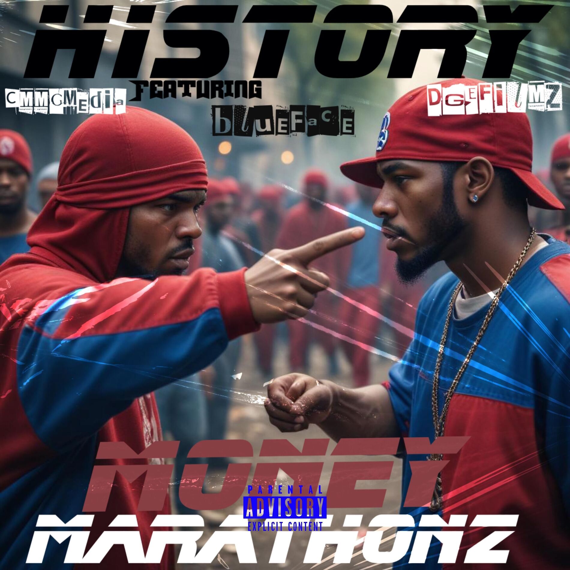 Album cover of MONEY MARATHONZ (feat. BLUEFACE)