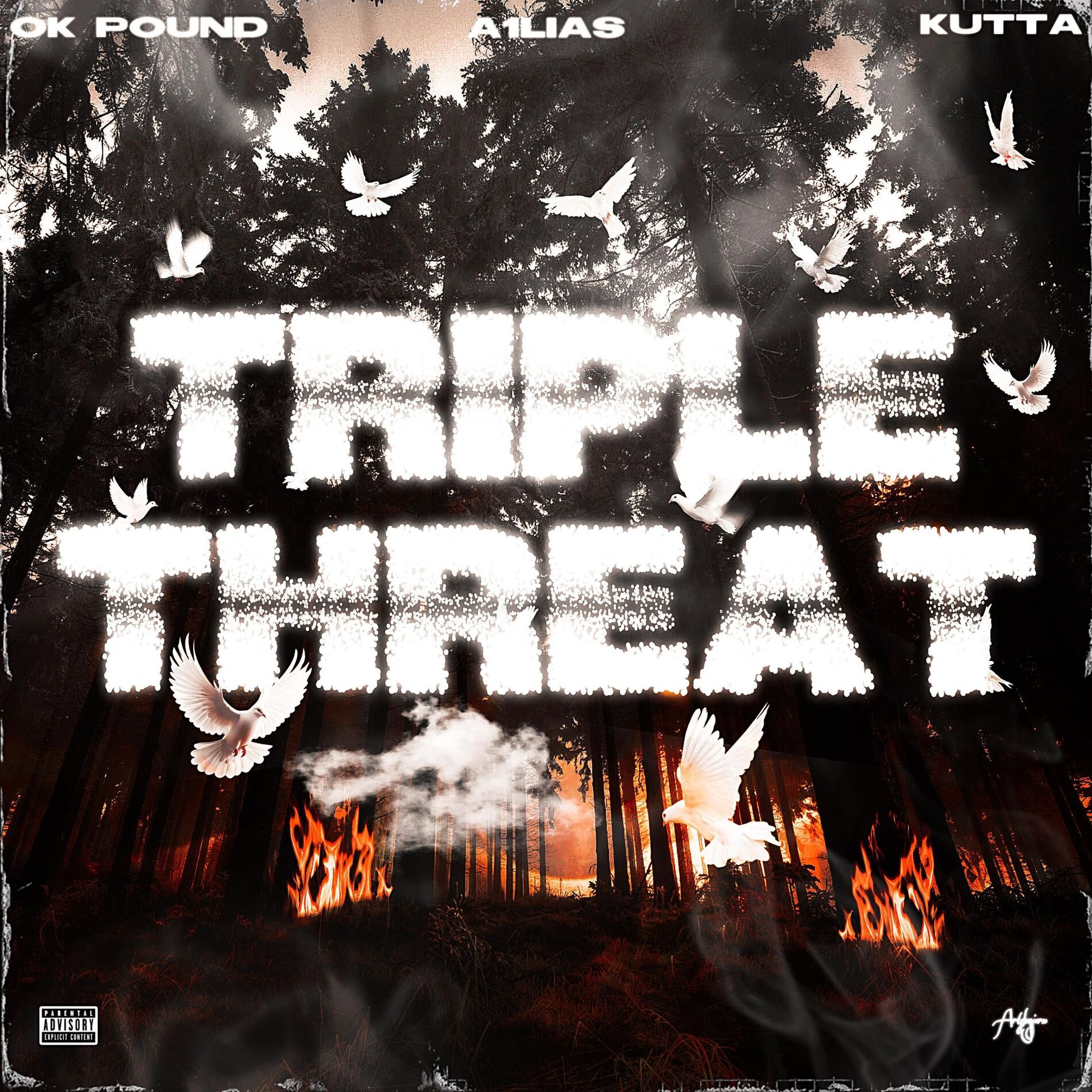 Album cover of TRIPLE THREAT (feat. KUTTA & A1LIAS)