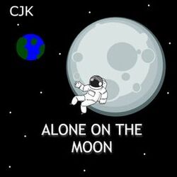 Cover of Alone on the Moon