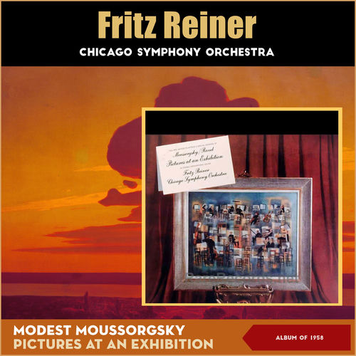 Modest Mussorgsky: Pictures at an Exhibition (Album of 1956) 음반 표지