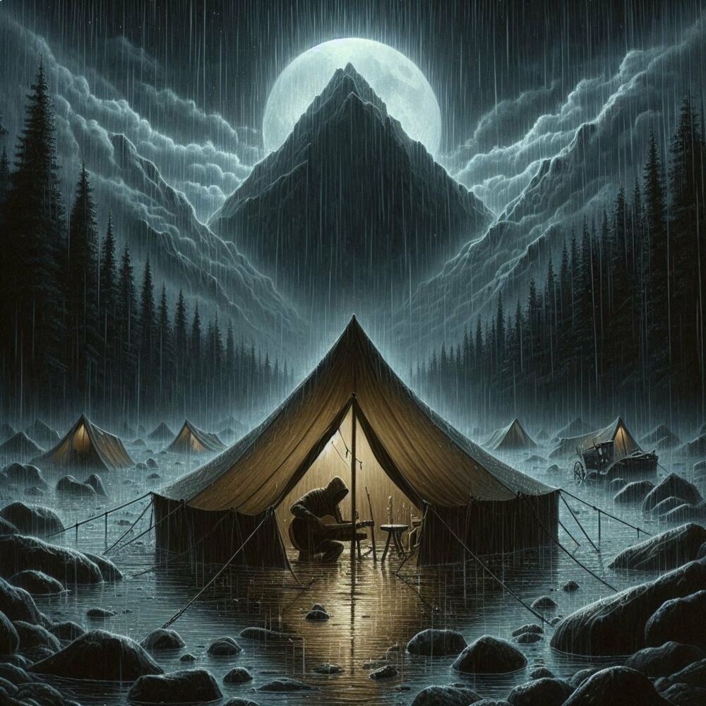 Picture of Relaxing Rain and Wind in the Tent