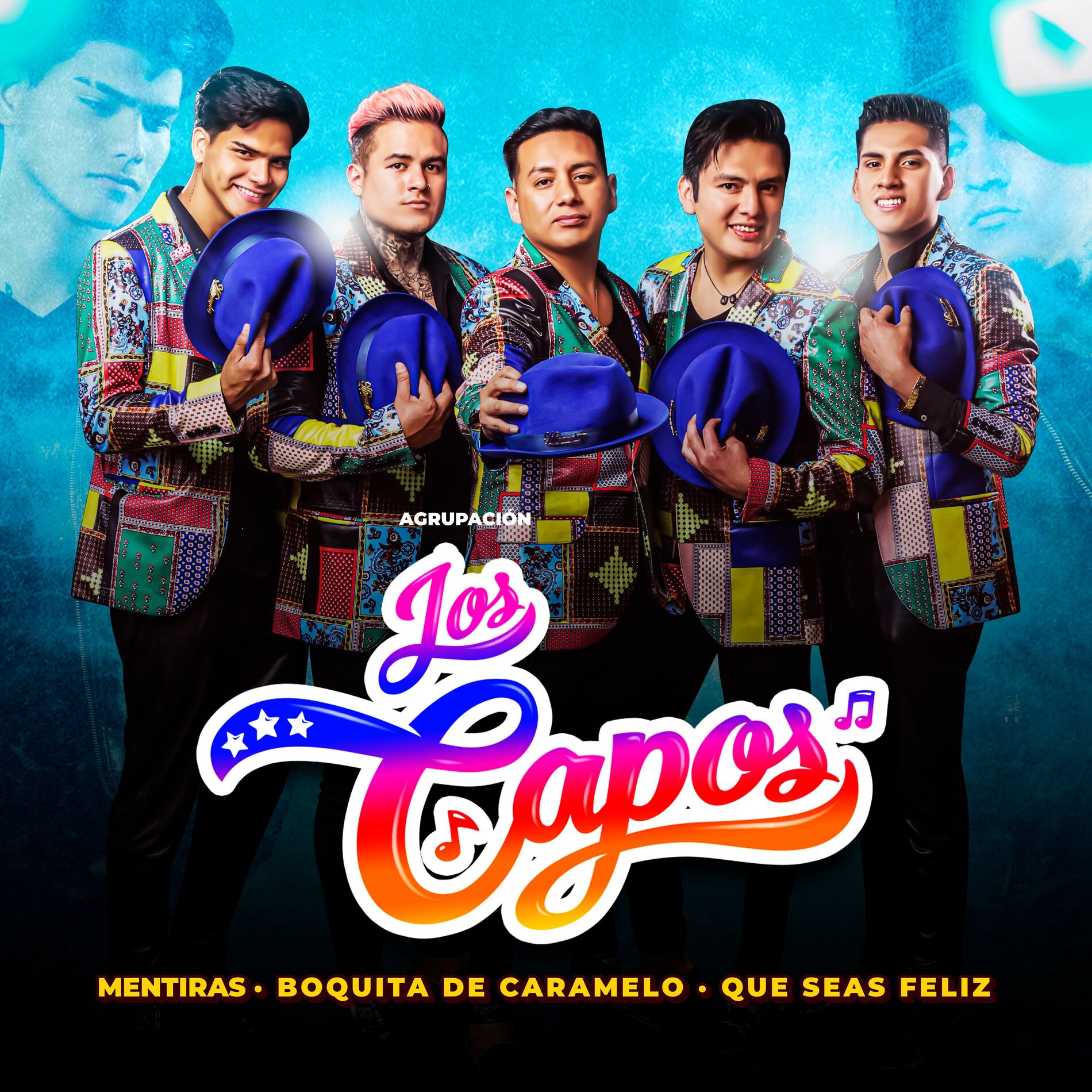 Album cover of Mentiras / Boquita de Caramelo / Que Seas Feliz (En Vivo)