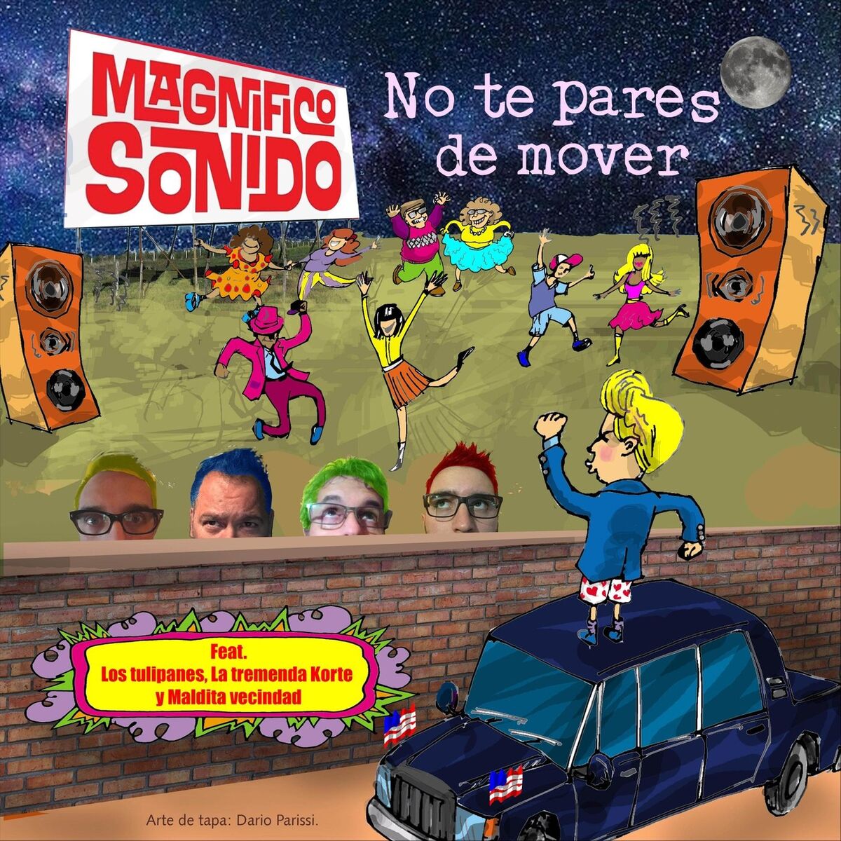 Album cover of No Te Pares de Mover