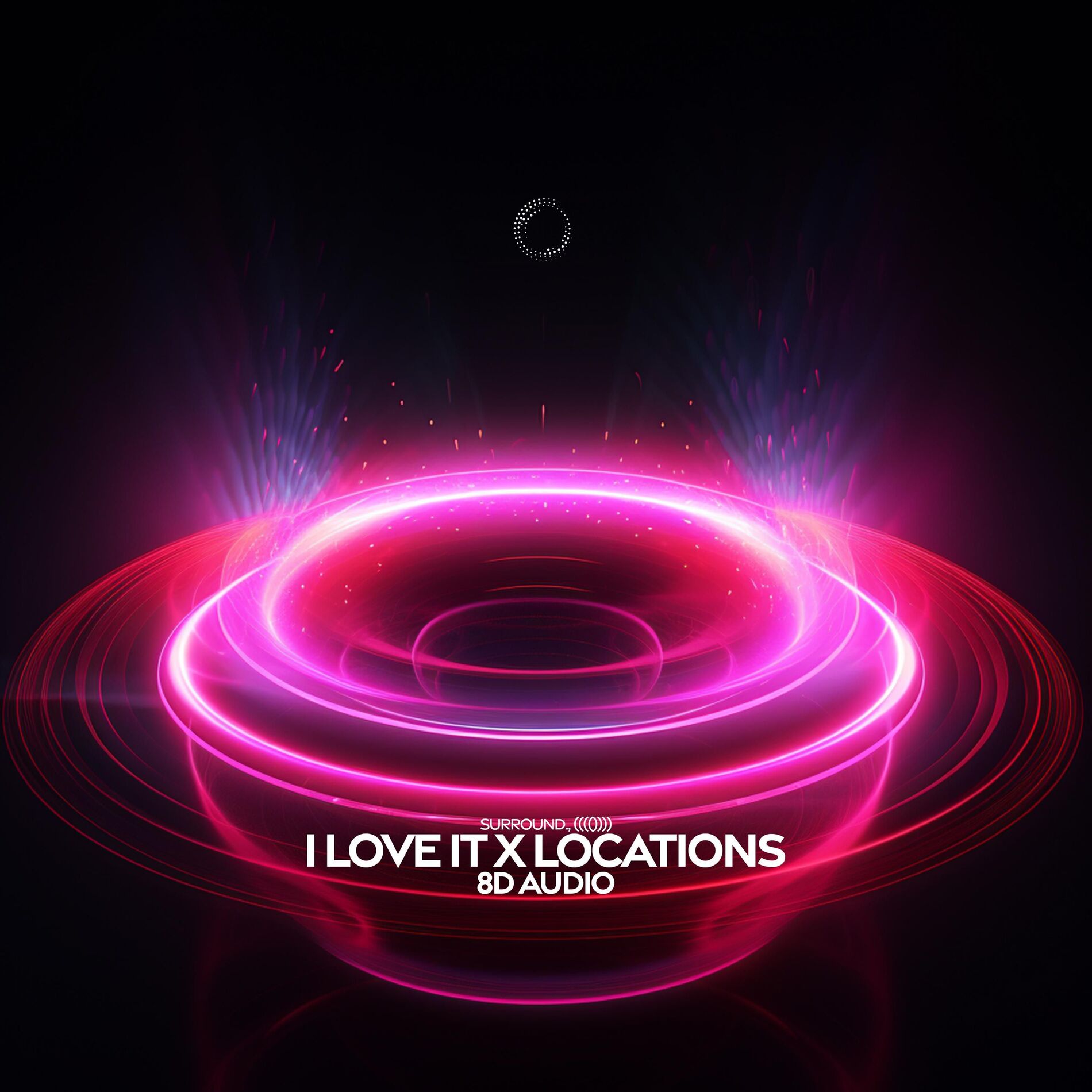 Album cover of i love it x locations (8D Audio)