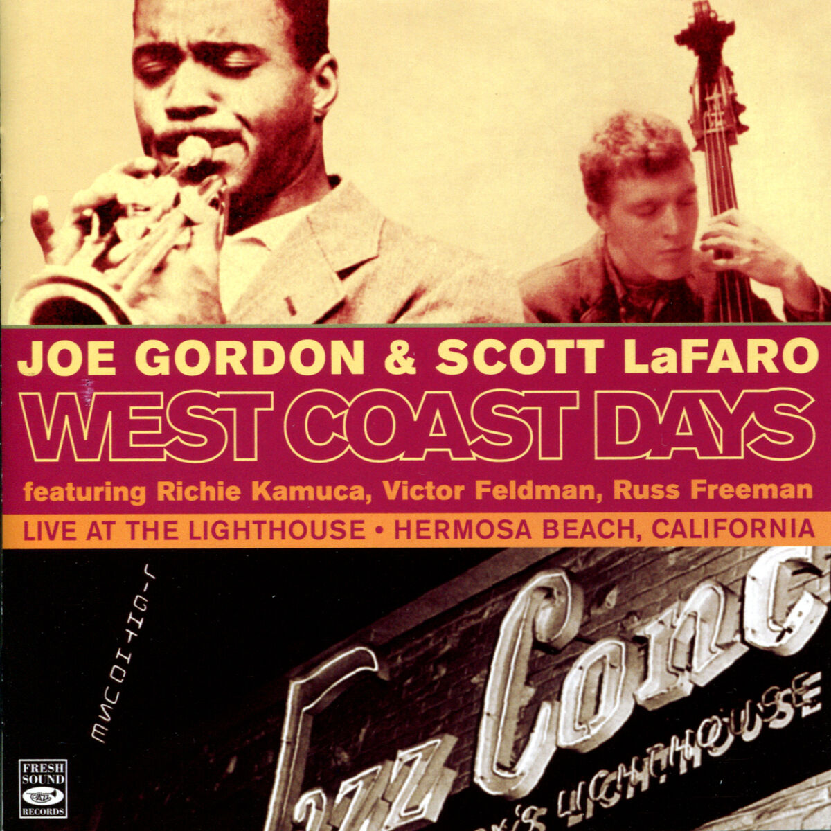 Album cover of West Coast Days - Live at the Lighthouse Hermosa Beach, California