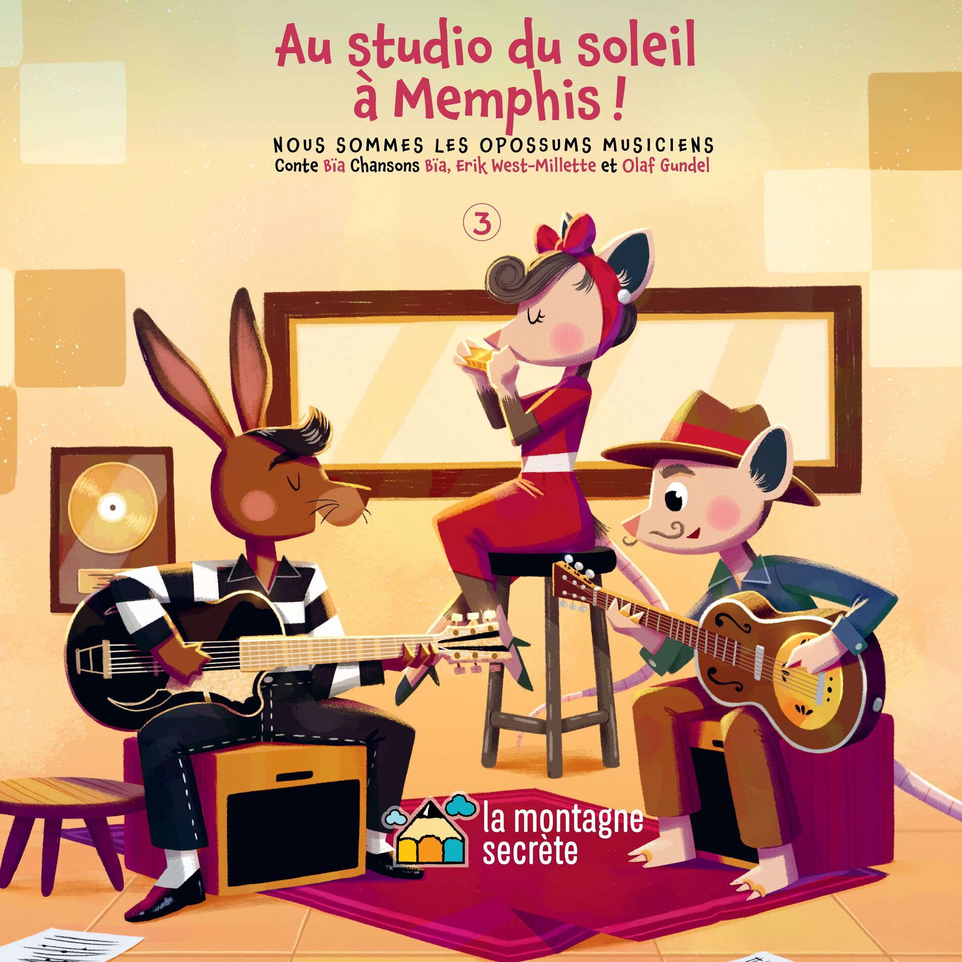Album cover of Au studio du soleil à Memphis !