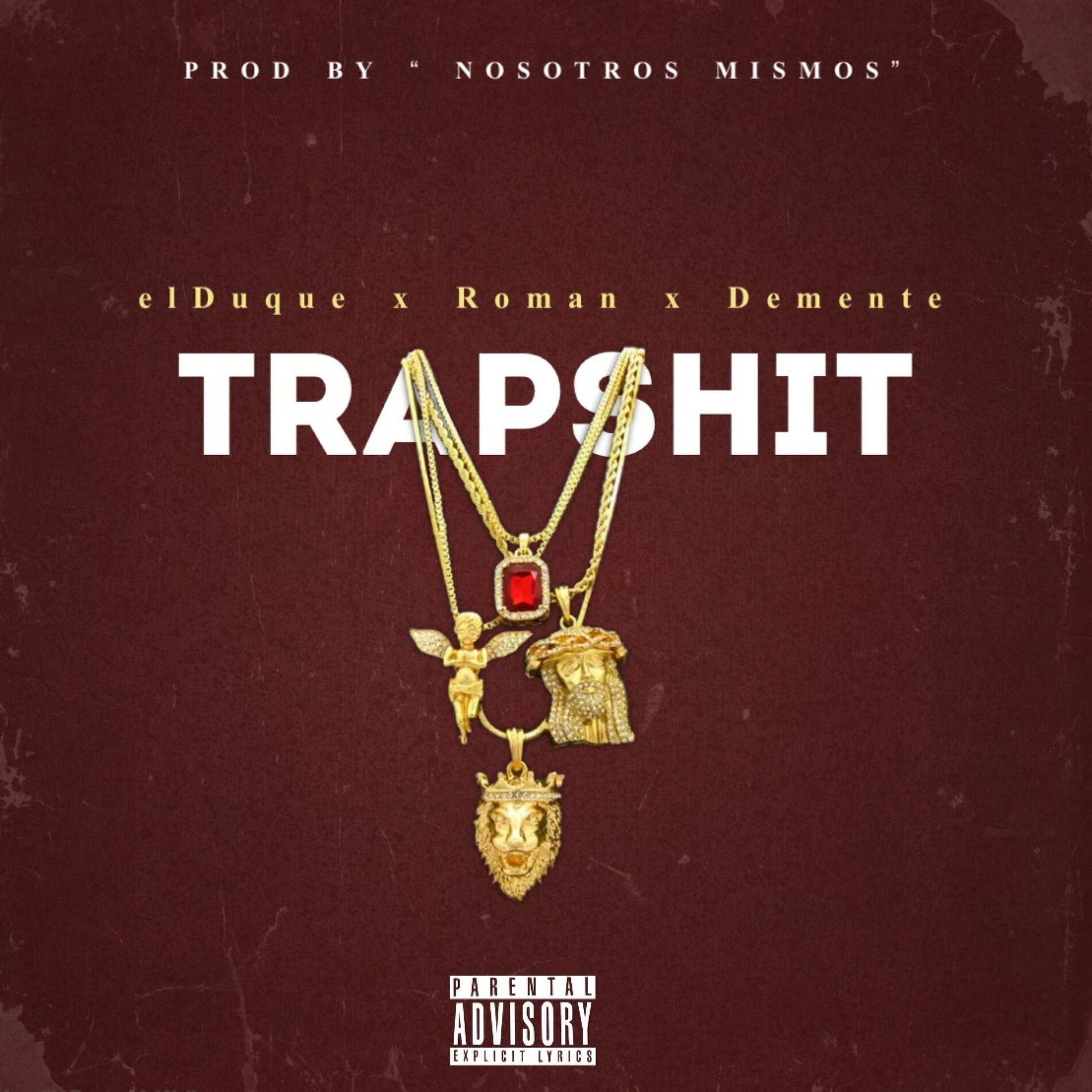 Album cover of TRAPSHIT (feat. Romane & Vibezzwithdement)