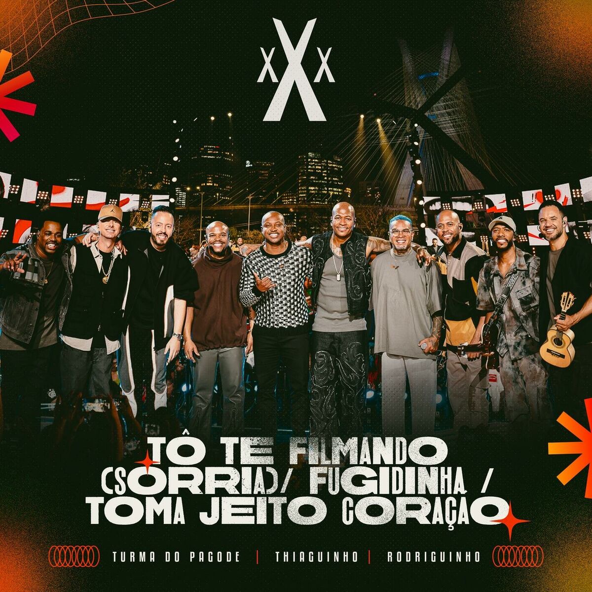 Album cover of Tô te Filmando (Sorria) / Fugidinha / Toma Jeito Coração
