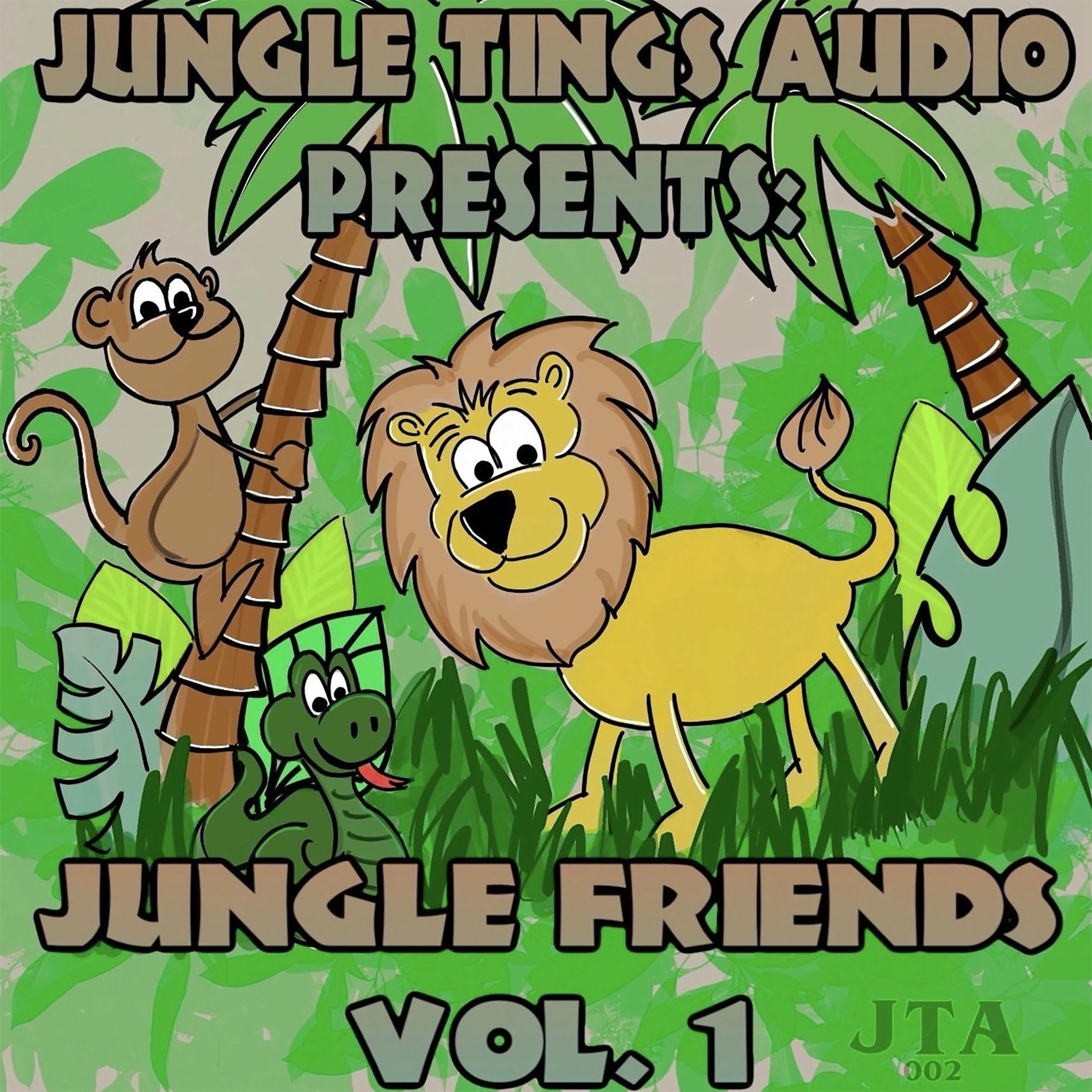 Album cover of Jungle Friends Vol.1 LP