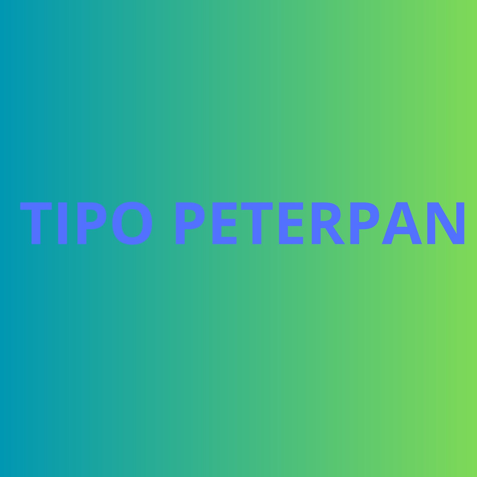 Album cover of Tipo Peterpan