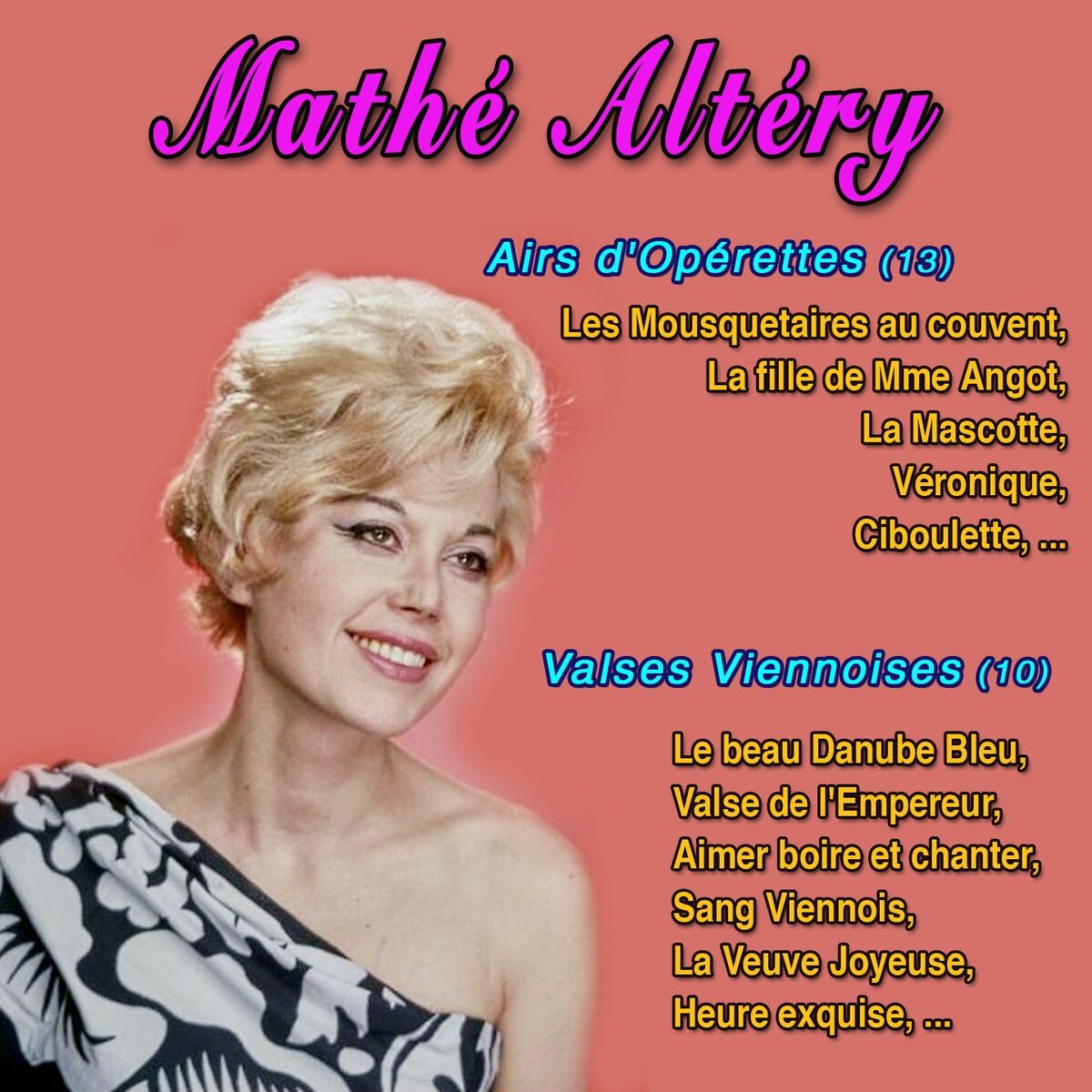 Album cover of Mathé Altéry - Airs d'Opérettes & Valses Viennoises