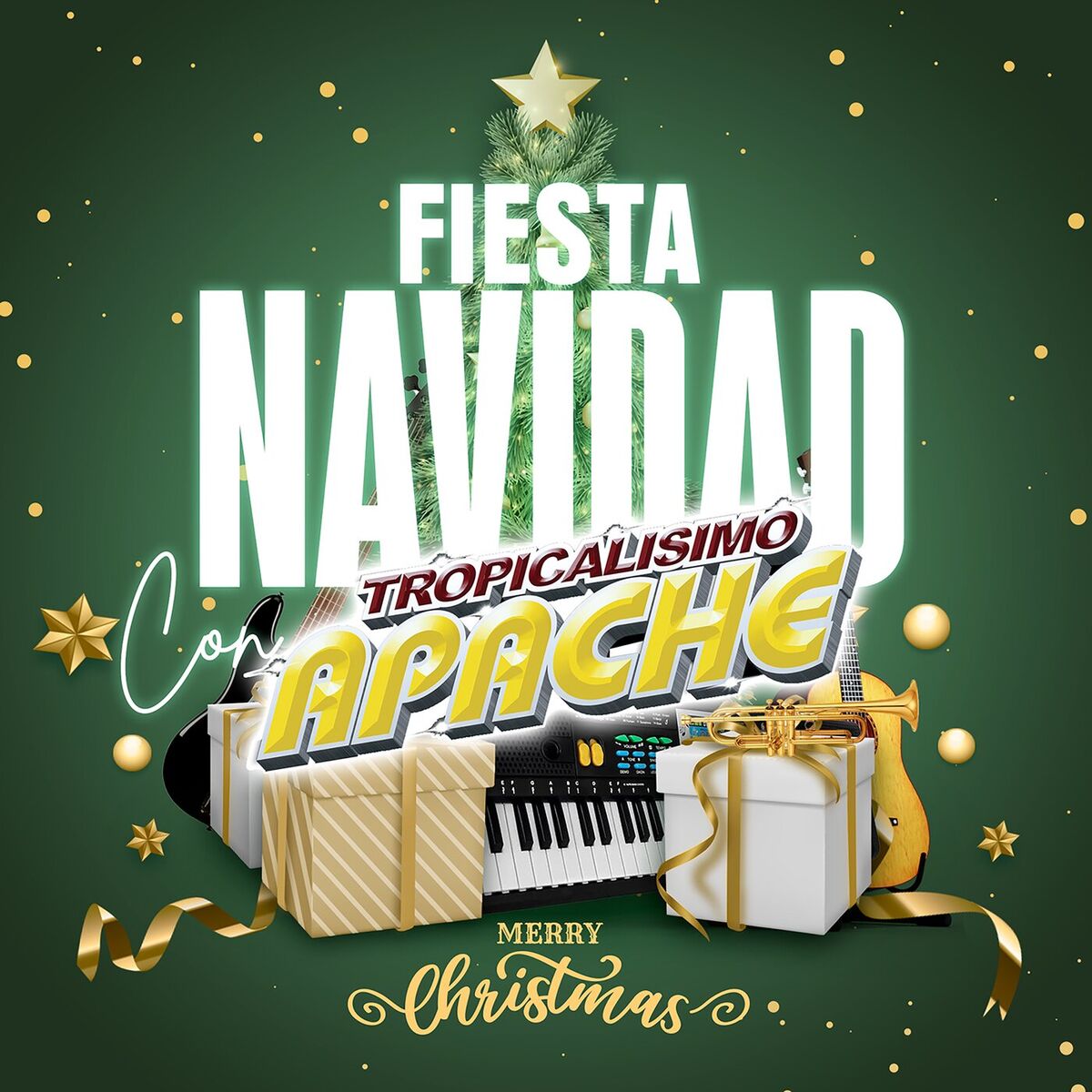 Album cover of Fiesta Navidad Con Tropicalísimo Apache 