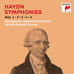 Cover of Haydn: Symphonies / Sinfonien Nos. 1, 2, 3, 4, 5