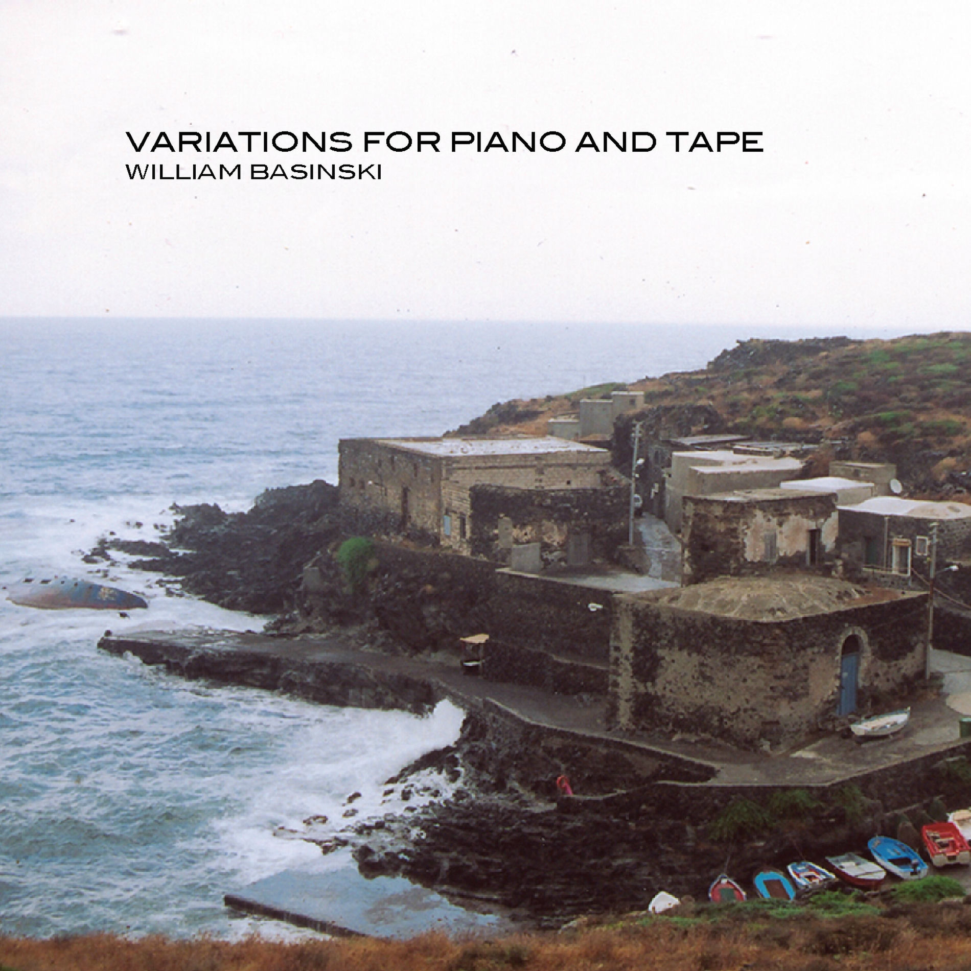 Album cover of Variations For Piano & Tape