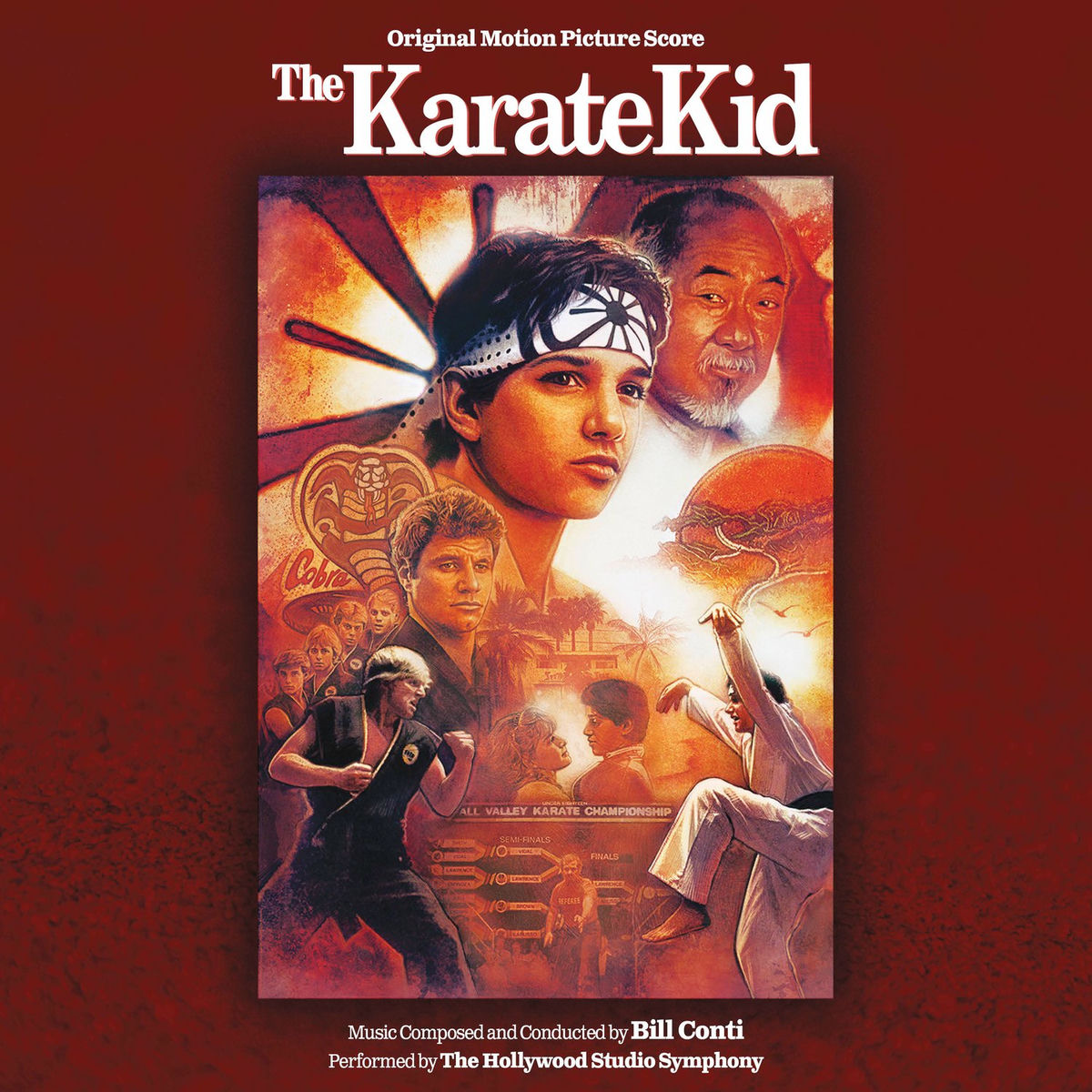 Album cover of The Karate Kid (Original Motion Picture Score)