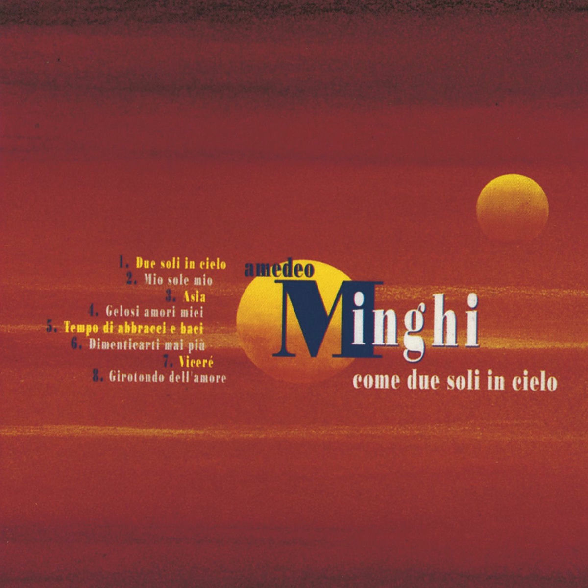 Album cover of Come due soli in cielo