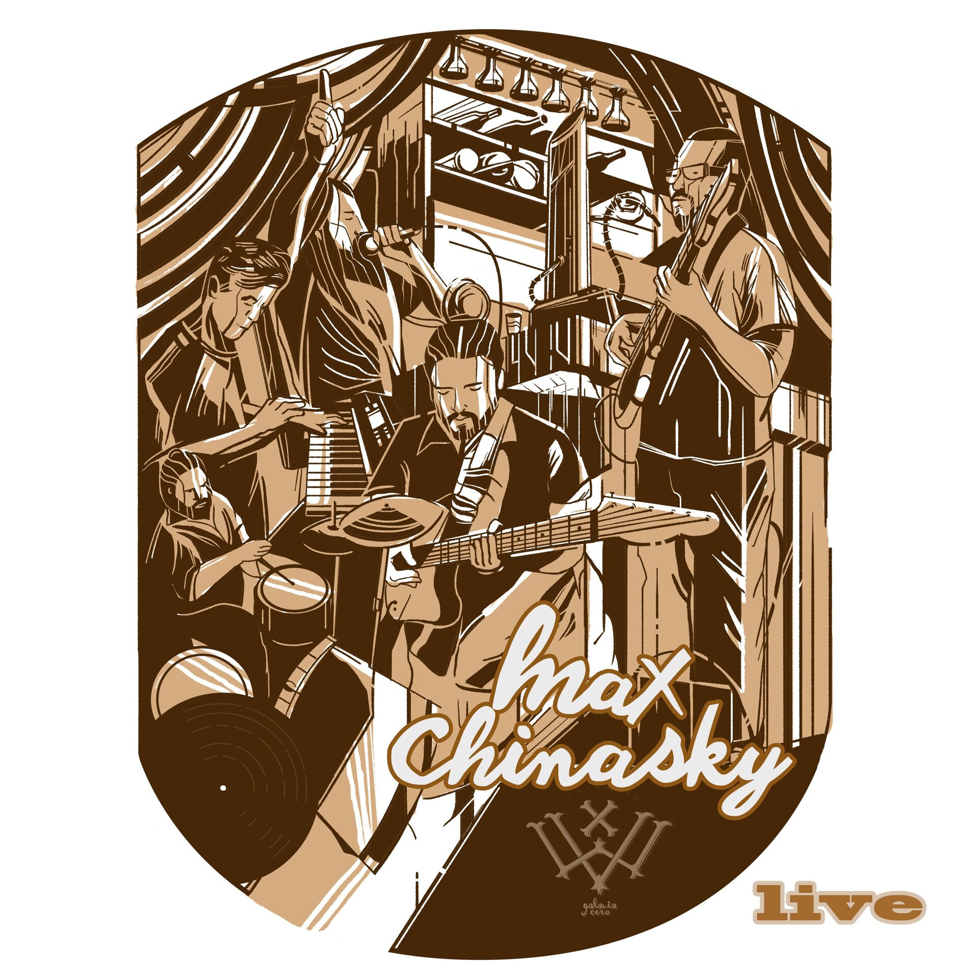 Album cover of Max Chinasky Live (En Vivo)