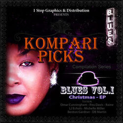 Cover of Kompari Picks the Blues Vol. 1 (Christmas EP)