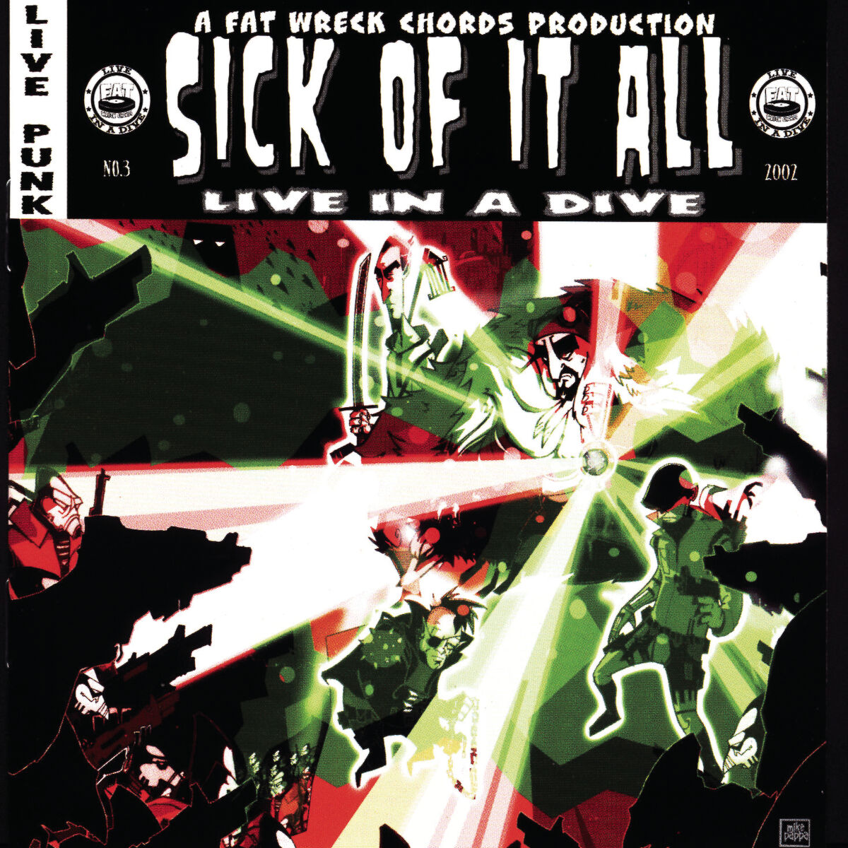 Album cover of Live in a Dive