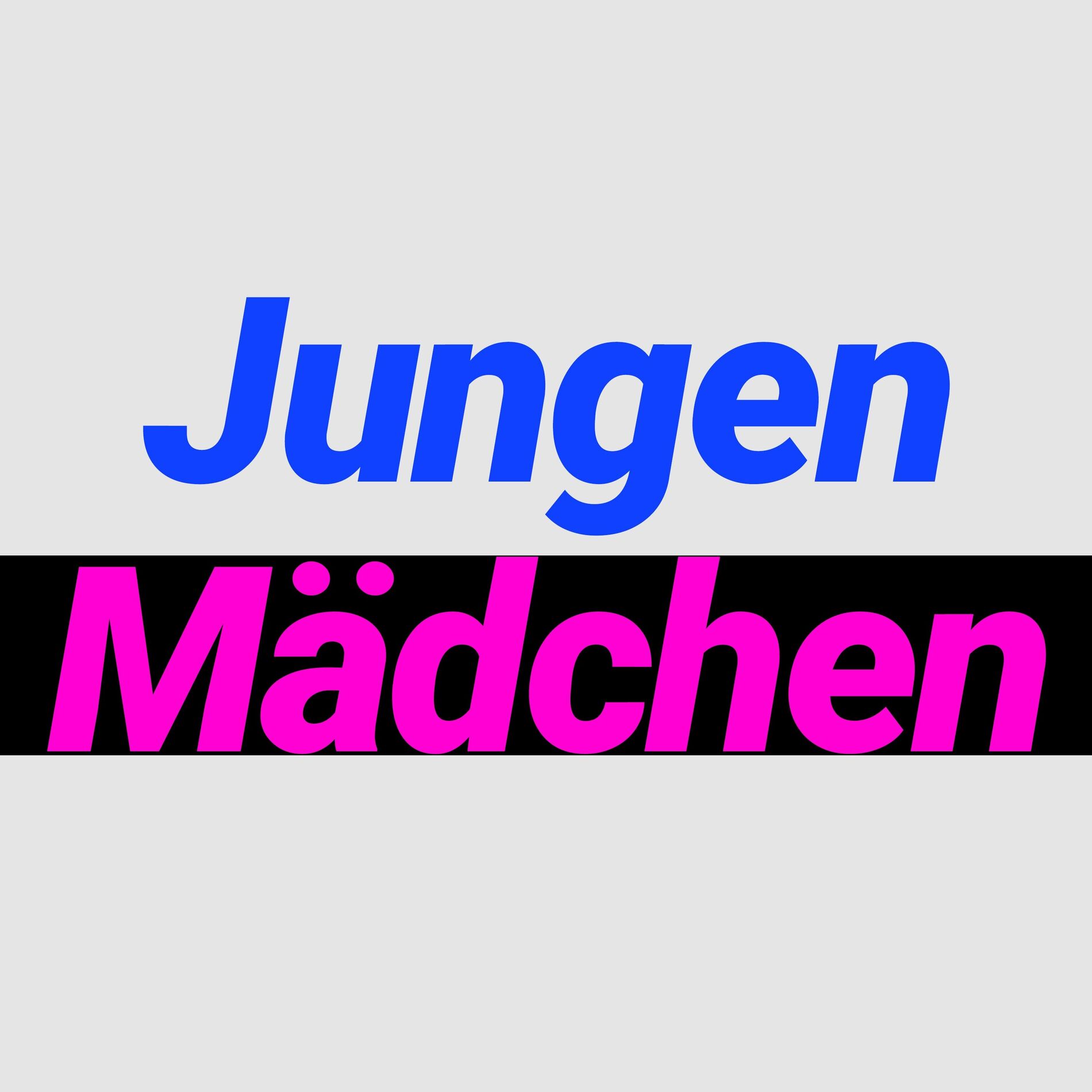 Album cover of Jungen Mädchen