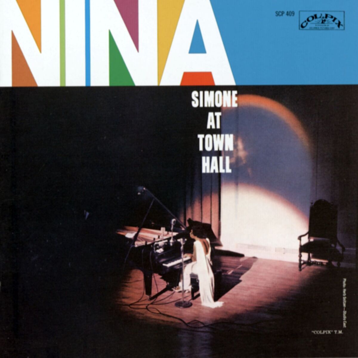 Album cover of Nina Simone at Town Hall