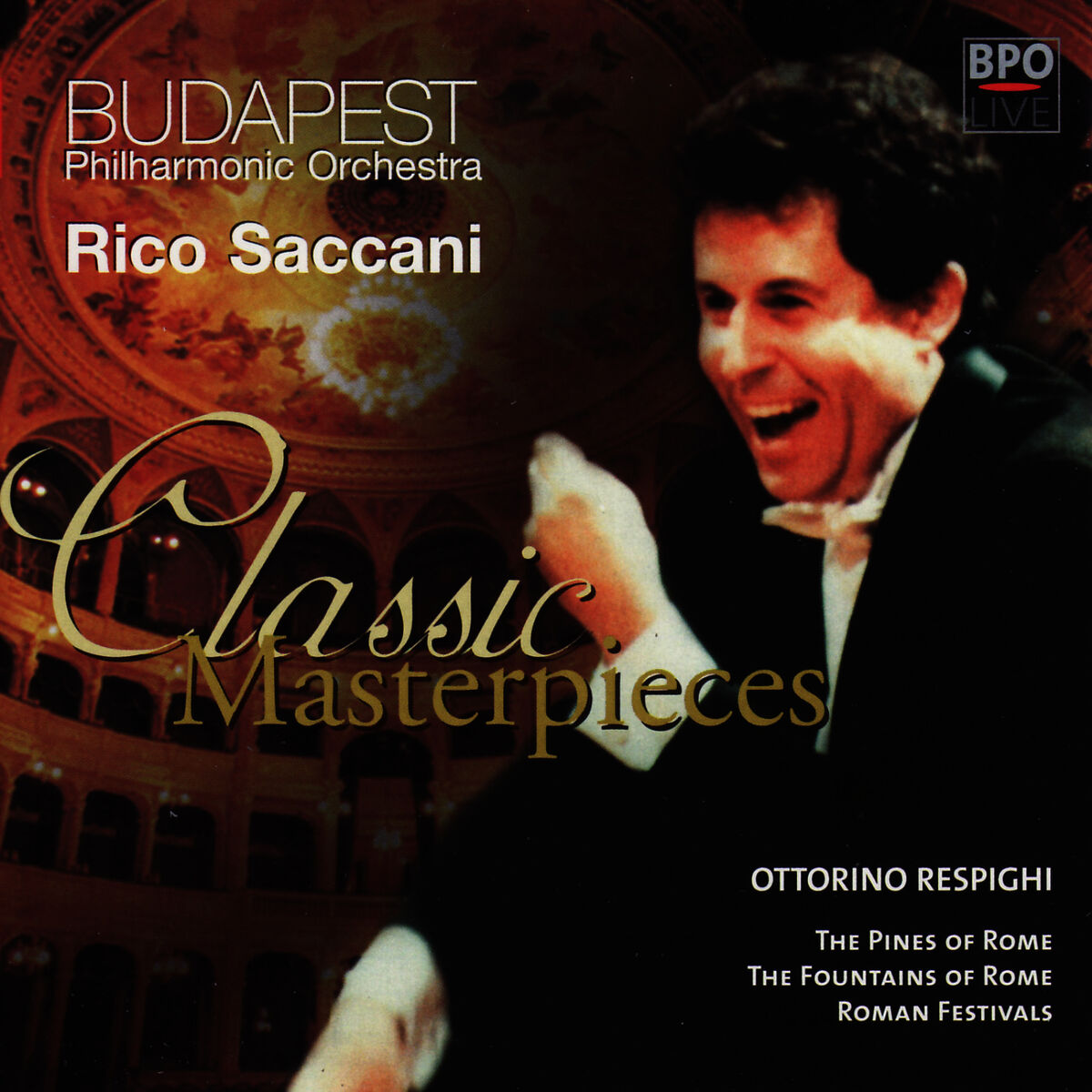 Album cover of Respighi - Pines of Rome & Fountains of Rome