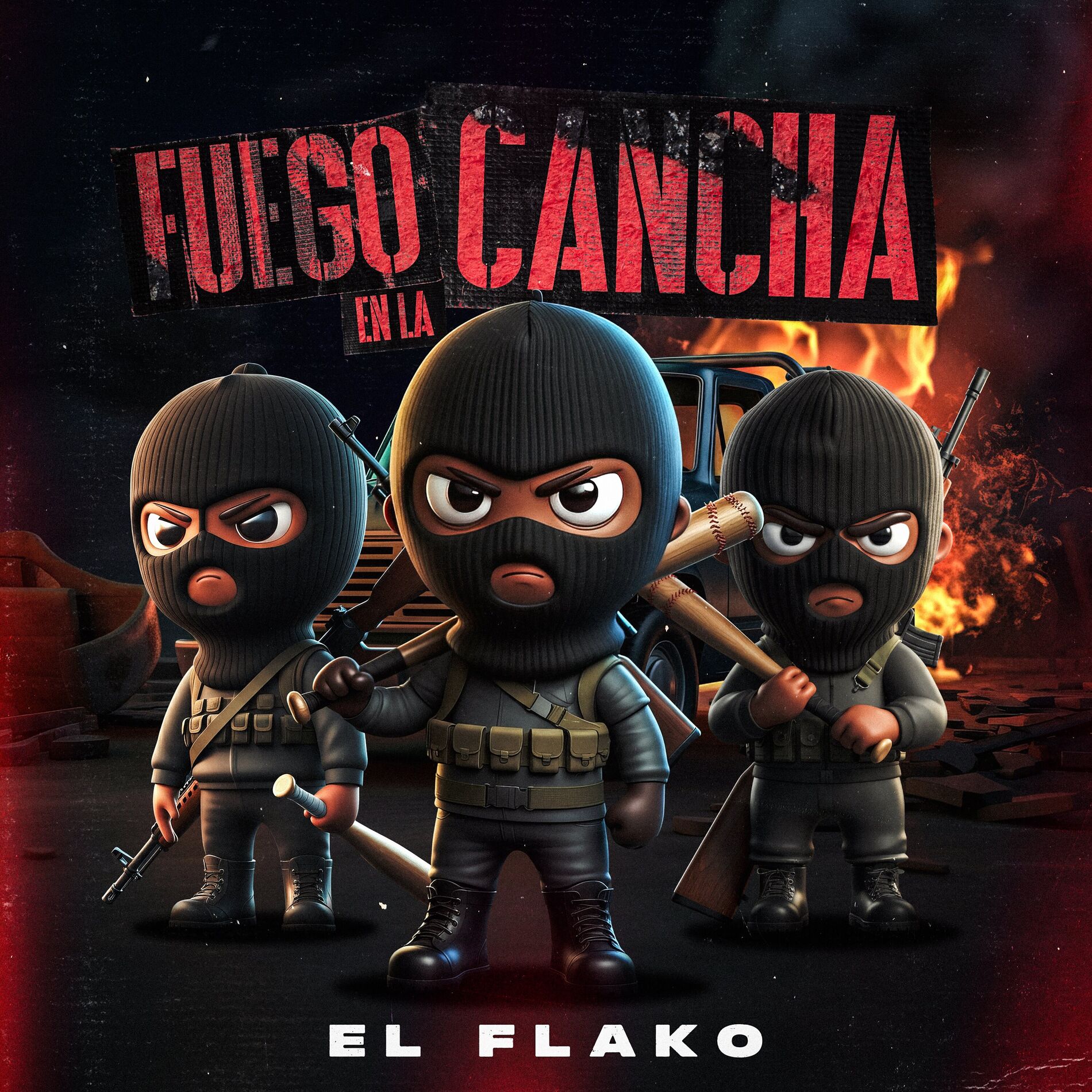 Album cover of Fuego En La Cancha (L-68) V2