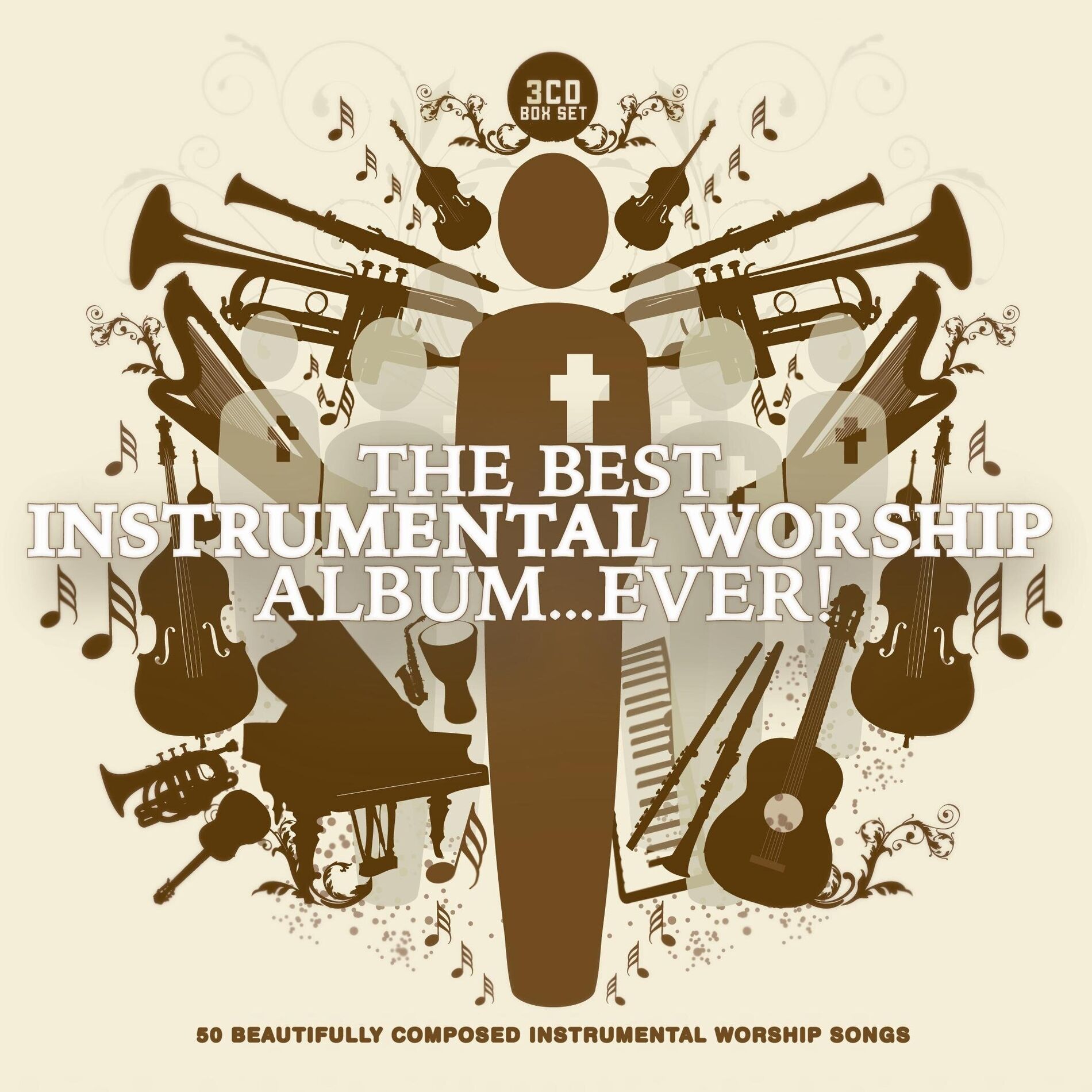 Album cover of The Best Instrumental Worship Album... Ever!