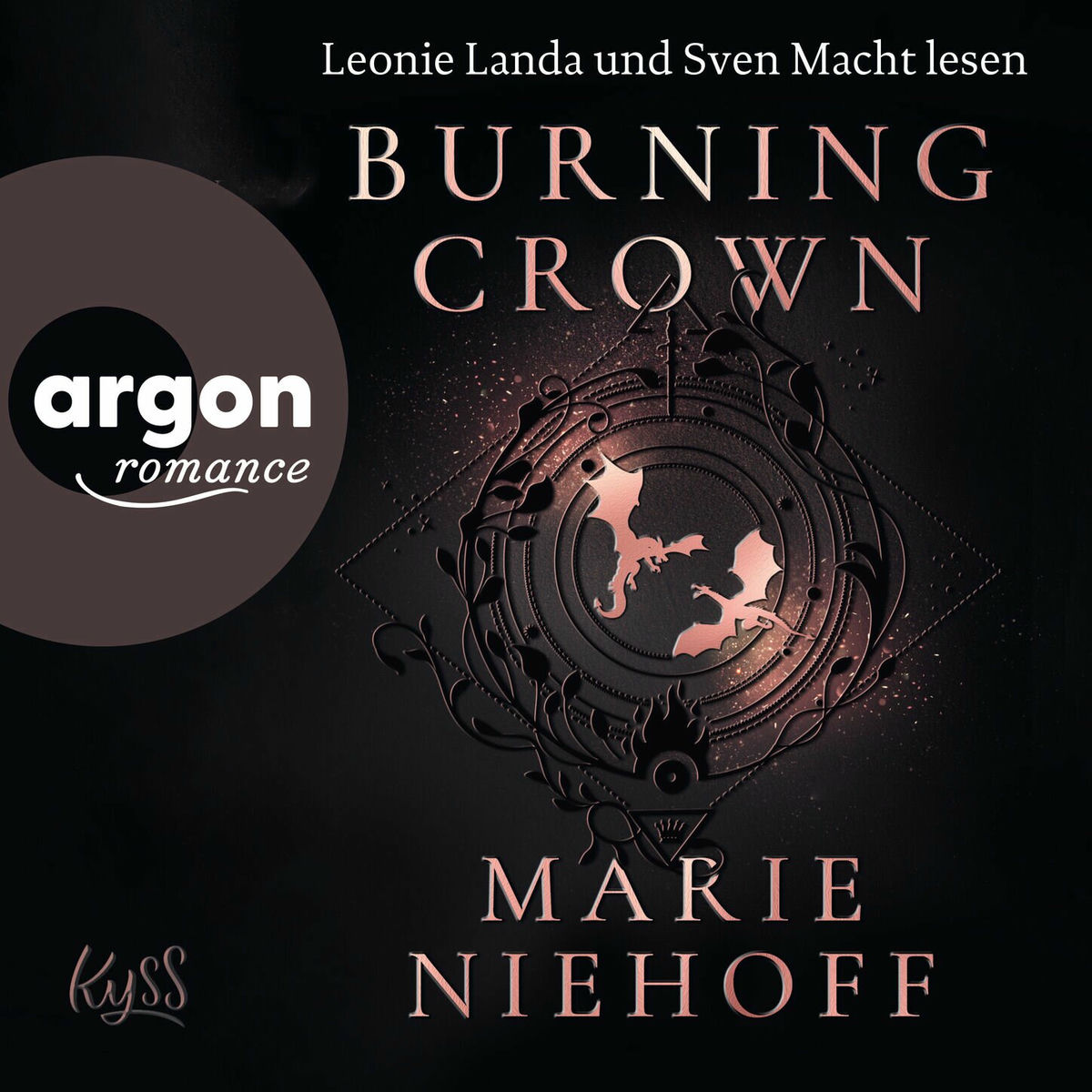 Album cover of Burning Crown - Die Dragonbound-Trilogie, Band 1 (Ungekürzte Lesung)